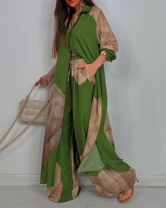 Conjunto de Camisa Larga