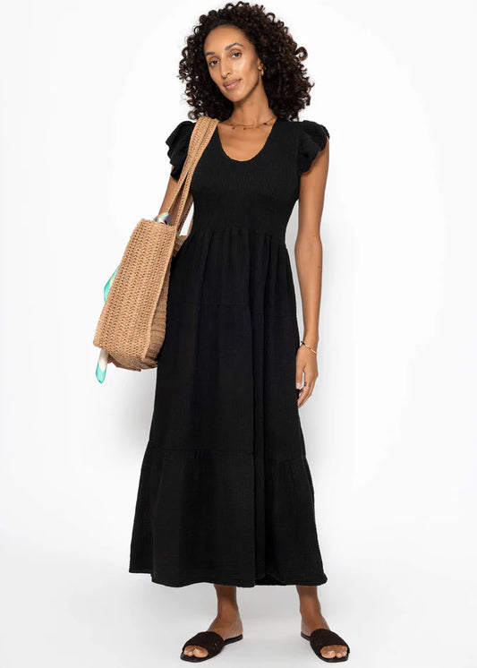 Elena - Maxi vestido de muselina