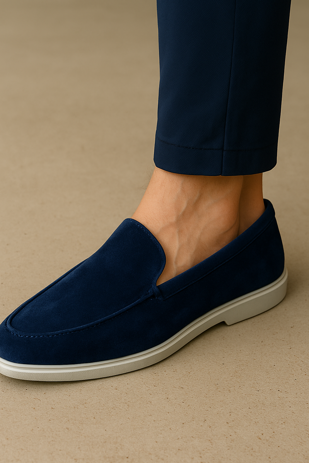 Mocasines Elegantes de Ante