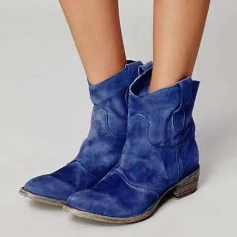 Carlota – Botas de cuero salvaje