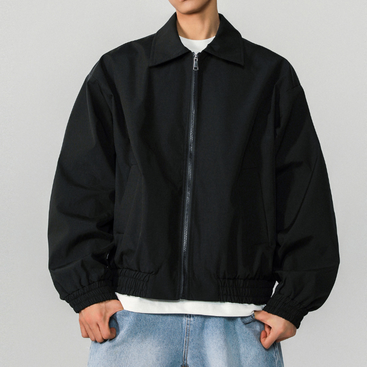 Mario | Chaqueta de Ocio Clásica con Cremallera