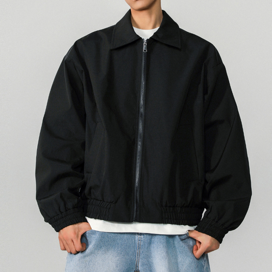 Mario | Chaqueta de Ocio Clásica con Cremallera