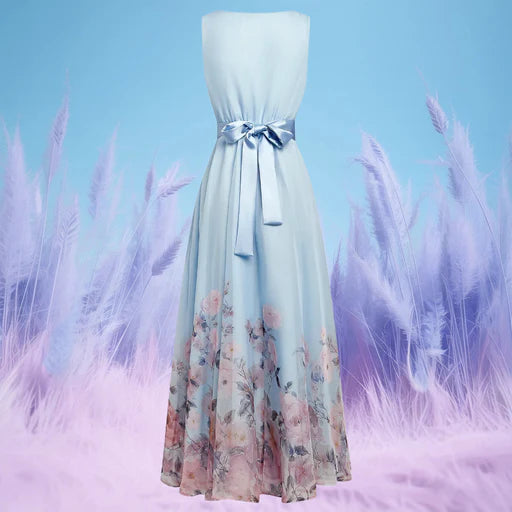 Vestido con Cuello en V