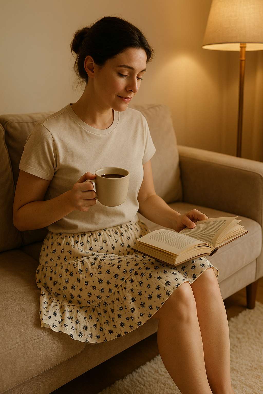 Marina | Falda de cintura alta