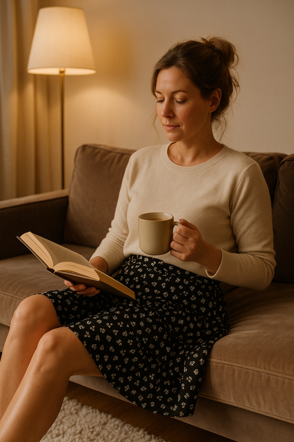 Marina | Falda de cintura alta