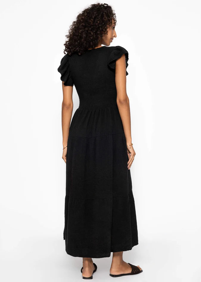 Elena - Maxi vestido de muselina