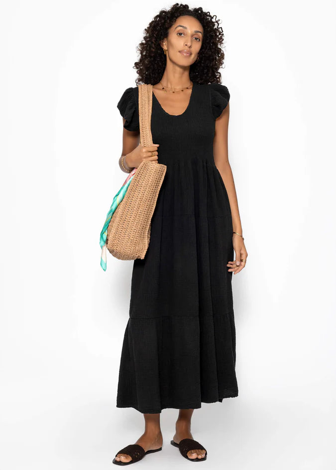 Elena - Maxi vestido de muselina