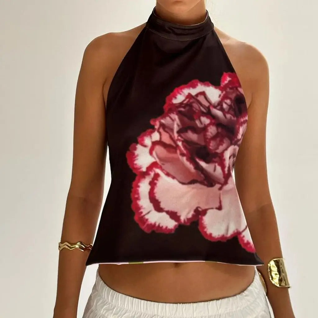 Tops con cuello Halter