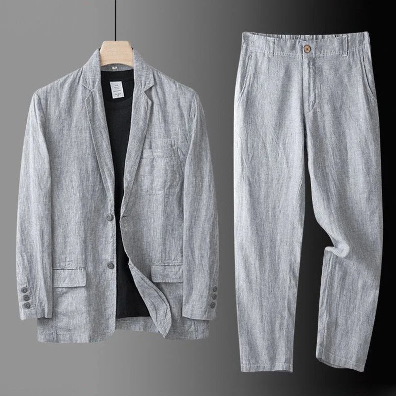 Elegante Conjunto de Lino