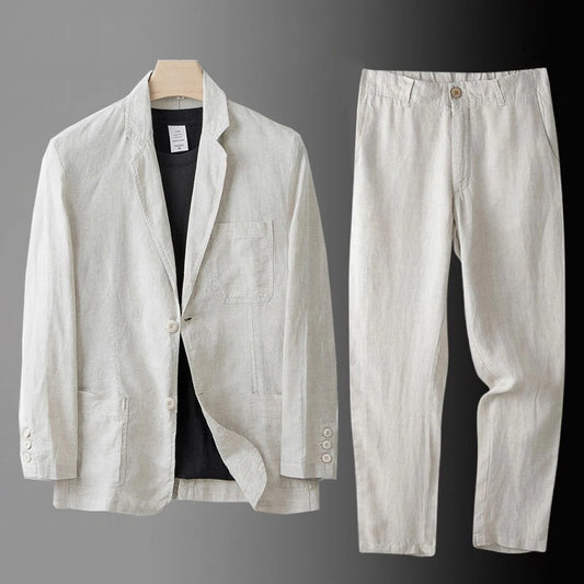 Elegante Conjunto de Lino