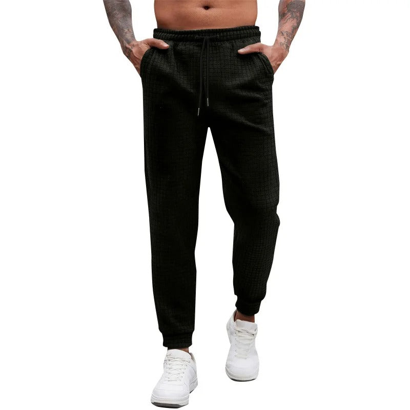 Pedro - Pantalones retro con textura de gofre para hombres