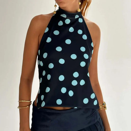 Tops con cuello Halter