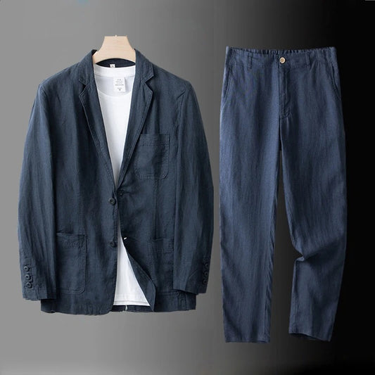 Elegante Conjunto de Lino