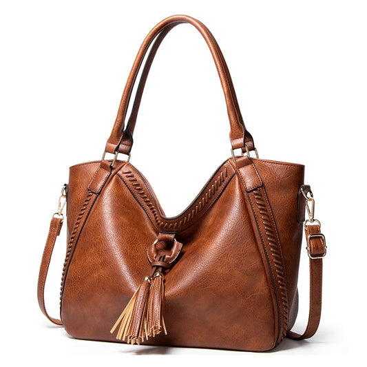 Bolsos Con Acabado De Cuero