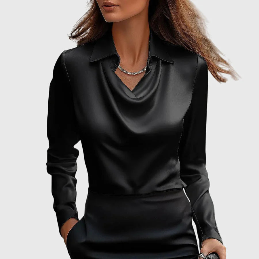 Silvia | Blusa Elegante con Taglio Moderno