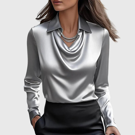 Silvia | Blusa Elegante con Taglio Moderno