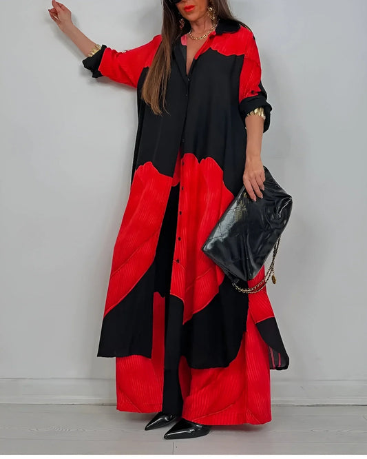 Conjunto de Camisa Larga